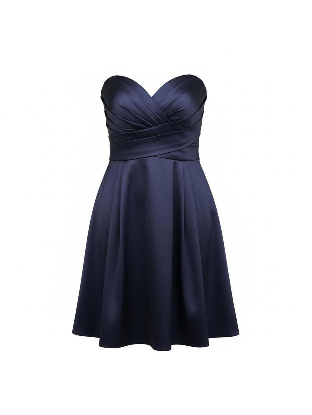 NWOT 4 navy David's Bridal Dress